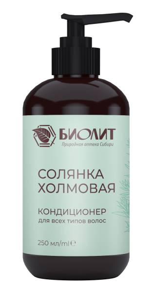 Изображение товара Кондиционер для всех типов волос Солянка холмовая Биолит 250мл Кондиционер для всех типов волос Солянка холмовая Биолит 250мл фотография