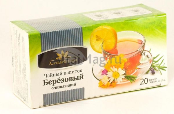 Изображение товара Чай Березовый очищающий №20, 30 г Чай Березовый очищающий №20, 30 г фотография